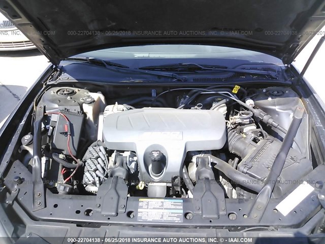 2G2WS522351336581 - 2005 PONTIAC GRAND PRIX GT 黑色 照片 10