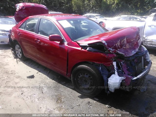 4T1BE46KX8U196846 - 2008 TOYOTA CAMRY CE/LE/XLE/SE RED photo 1