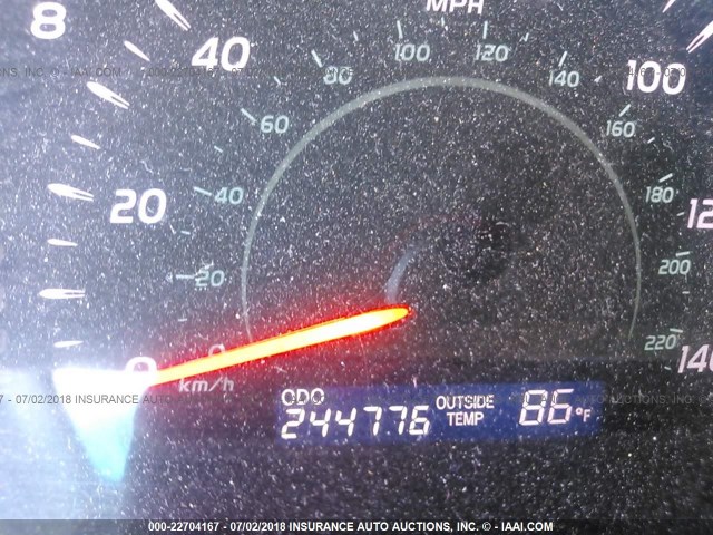 4T1BE46KX8U196846 - 2008 TOYOTA CAMRY CE/LE/XLE/SE RED photo 7