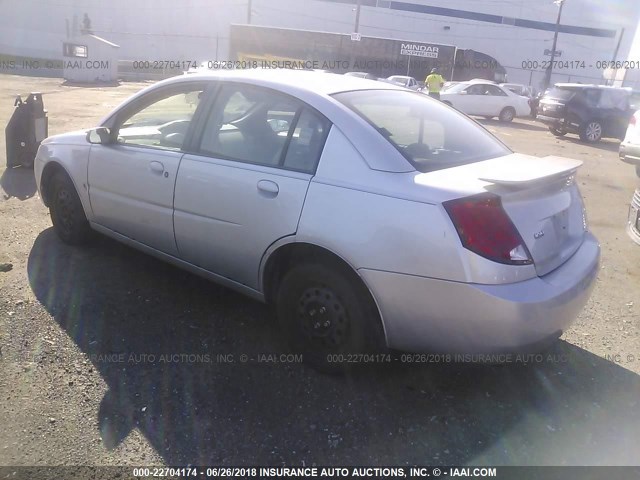 1G8AJ52F13Z140682 - 2003 SATURN ION LEVEL 2 SILVER photo 3