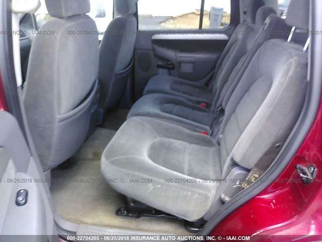 1FMZU73K93UA29393 - 2003 FORD EXPLORER XLT/XLT SPORT/NBX 勃艮第红 照片 8
