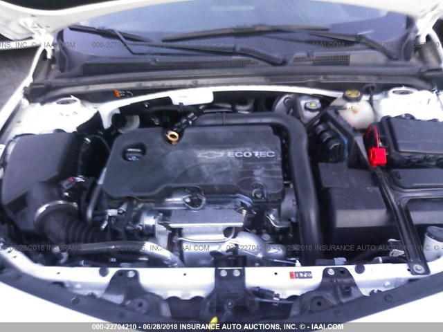 1G1ZB5ST1GF241006 - 2016 CHEVROLET MALIBU LS WHITE photo 10