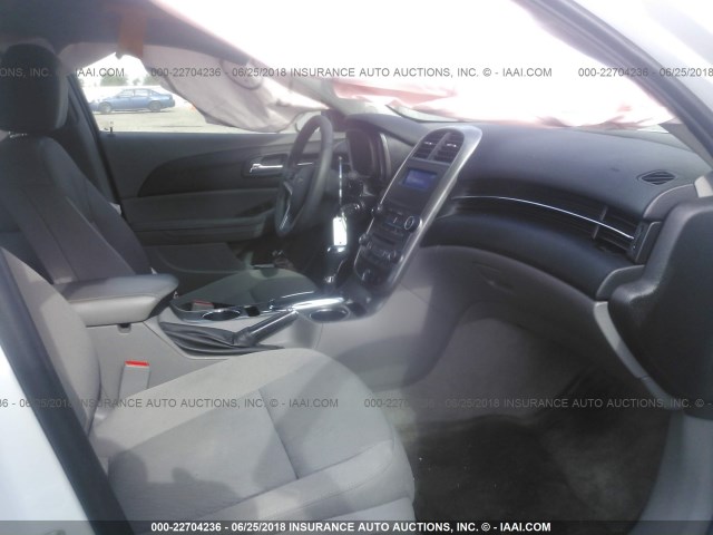 1G11B5SL6FF227758 - 2015 CHEVROLET MALIBU LS WHITE photo 5