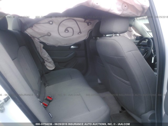 1G11B5SL6FF227758 - 2015 CHEVROLET MALIBU LS WHITE photo 8