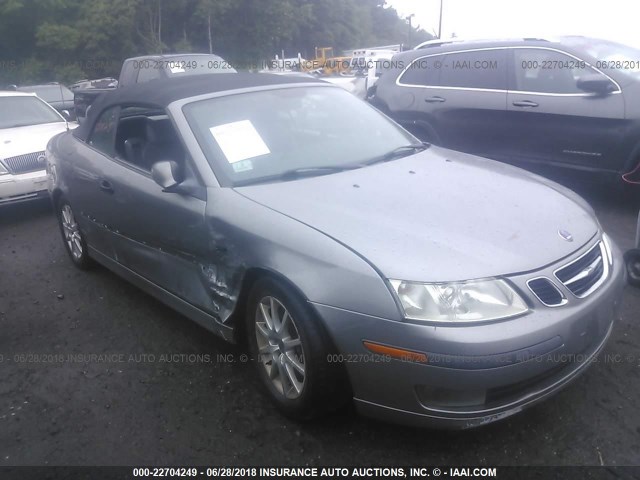 YS3FD79Y156009769 - 2005 SAAB 9-3 ARC GRAY photo 1