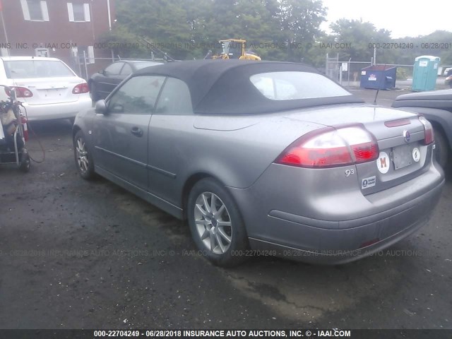 YS3FD79Y156009769 - 2005 SAAB 9-3 ARC GRAY photo 3