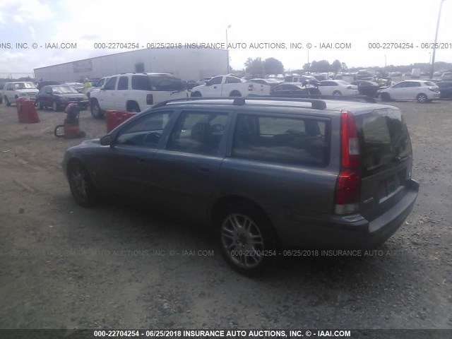 YV1SW59V842443858 - 2004 VOLVO V70 FWD TURQUOISE photo 3