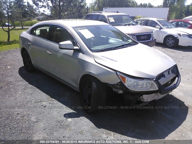 1G4GB5EG6AF187167 - 2010 BUICK LACROSSE CX TAN photo 1