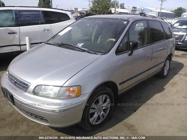 JHMRA3866WC013629 - 1998 HONDA ODYSSEY LX/EX TAN photo 2