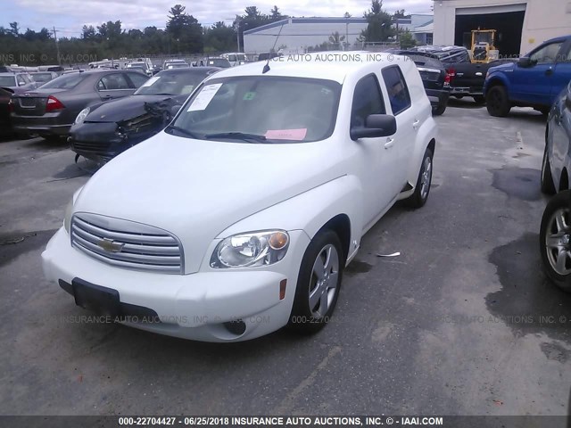 3GNDA13D48S644356 - 2008 CHEVROLET HHR LS თეთრი ფოტო 2