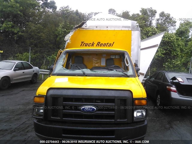 1FDWE3FS5FDA16374 - 2015 FORD ECONOLINE E350 SUPER DUTY CTWAY VAN YELLOW photo 7