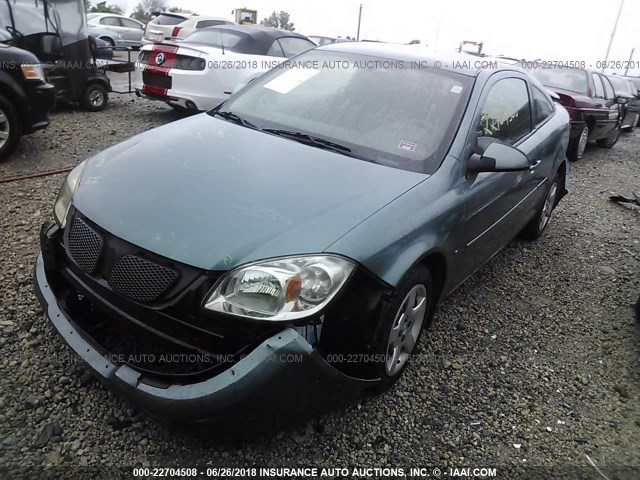 1G2AS18H797148525 - 2009 PONTIAC G5 BLUE photo 2