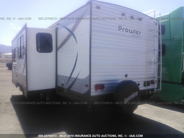 5SFPB3127FE295990 - 2015 HEARTLAND PROWLER  WHITE photo 3
