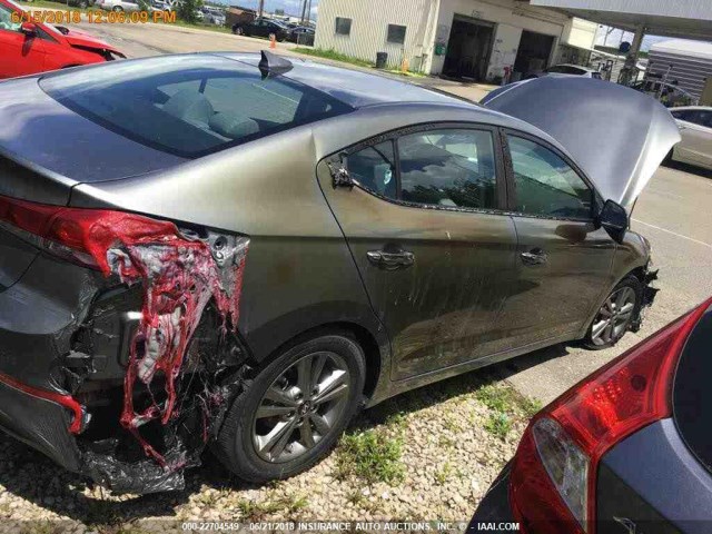 5NPD84LF7JH304710 - 2018 HYUNDAI ELANTRA SEL/VALUE/LIMITED GRAY photo 5