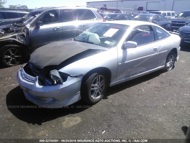 3G1JH12F34S168260 - 2004 CHEVROLET CAVALIER LS SPORT SILVER photo 2