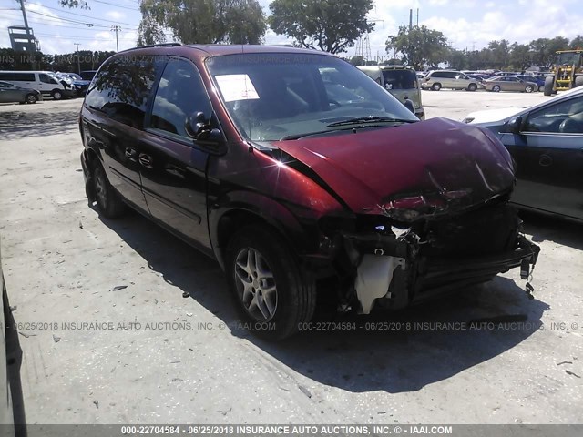 2A4GP44R27R190341 - 2007 CHRYSLER TOWN & COUNTRY LX BURGUNDY photo 1