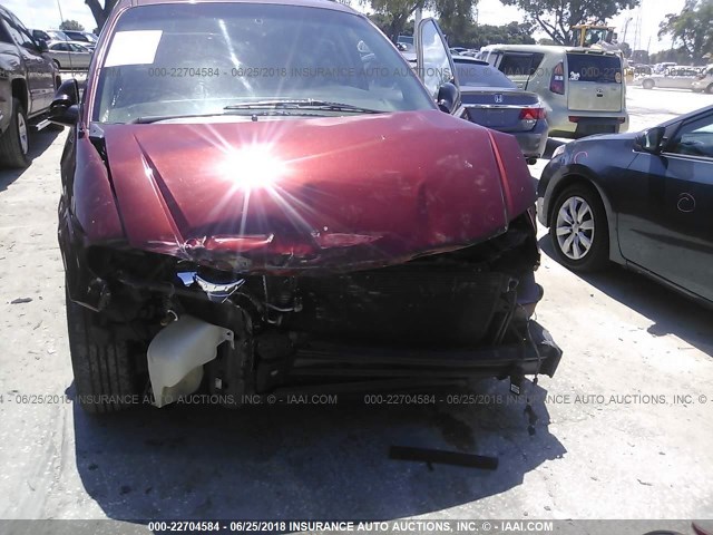 2A4GP44R27R190341 - 2007 CHRYSLER TOWN & COUNTRY LX BURGUNDY photo 6