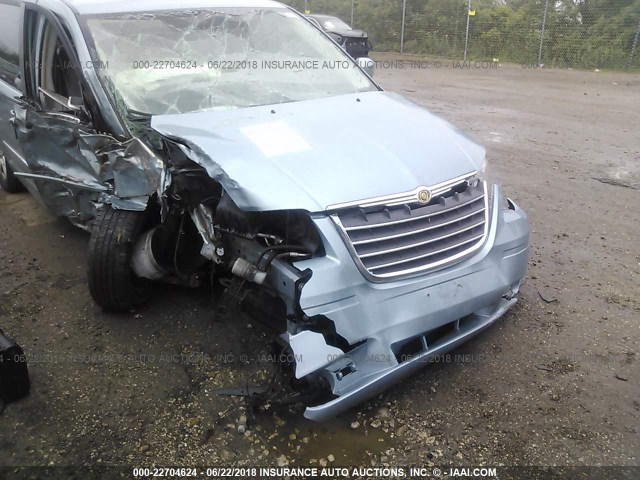 2A8HR54P18R769453 - 2008 CHRYSLER TOWN & COUNTRY TOURING BLUE photo 6