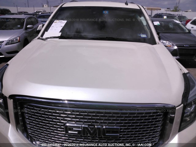 1GKS1BKC6FR120127 - 2015 GMC YUKON SLT CREAM photo 10