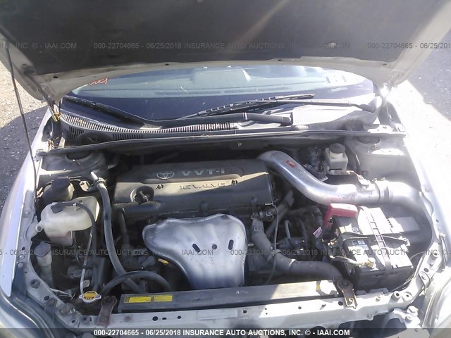 JTKDE167180264734 - 2008 TOYOTA SCION TC 银色 照片 10