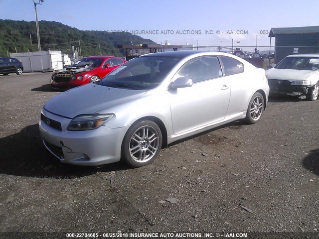 JTKDE167180264734 - 2008 TOYOTA SCION TC 银色 照片 2