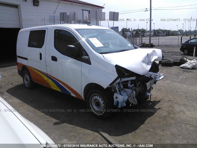 3N63M0ZN9HK718941 - 2017 CHEVROLET CITY EXPRESS LT WHITE photo 1