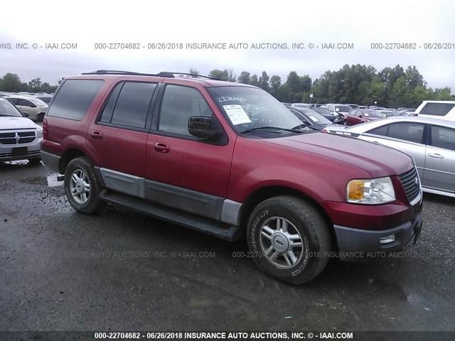 1FMFU16W63LC59042 - 2003 FORD EXPEDITION XLT RED photo 1