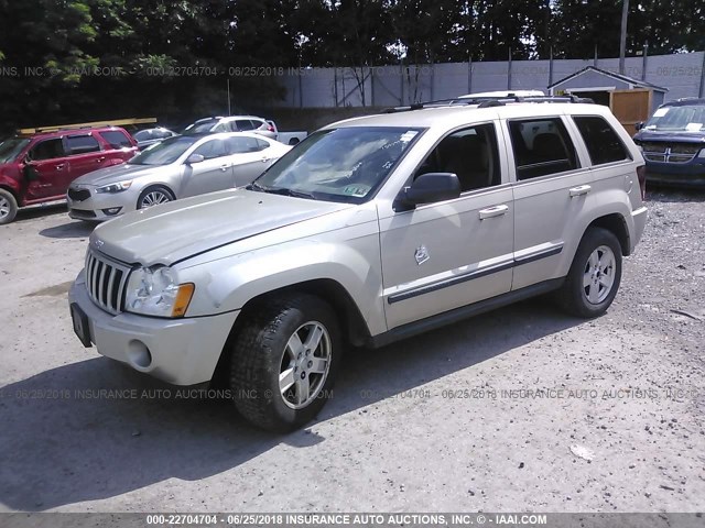 1J8GR48K37C617427 - 2007 JEEP GRAND CHEROKEE LAREDO/COLUMBIA/FREEDOM 金色 照片 2