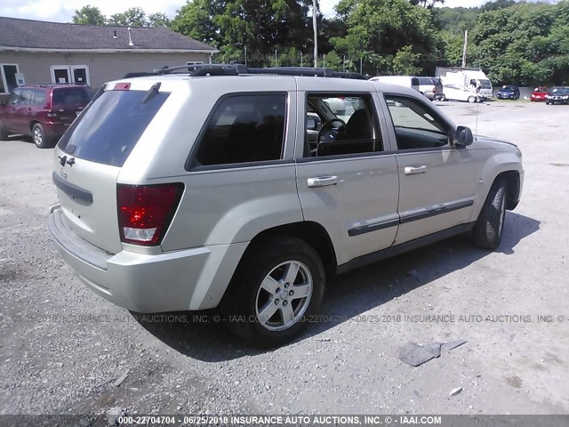 1J8GR48K37C617427 - 2007 JEEP GRAND CHEROKEE LAREDO/COLUMBIA/FREEDOM 金色 照片 4