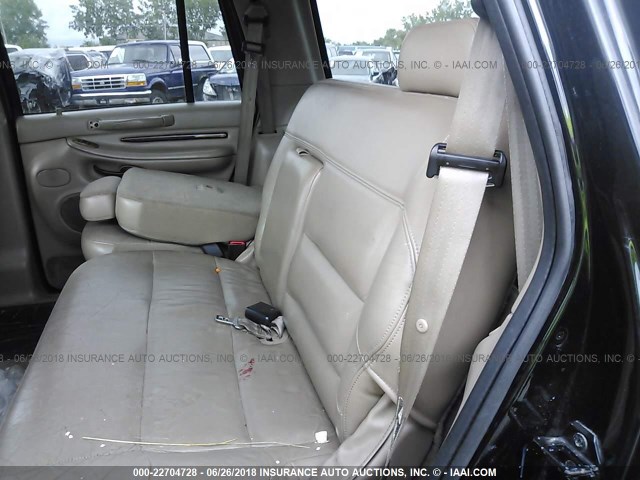 5LMPU28L5XLJ09522 - 1999 LINCOLN NAVIGATOR BLACK photo 8