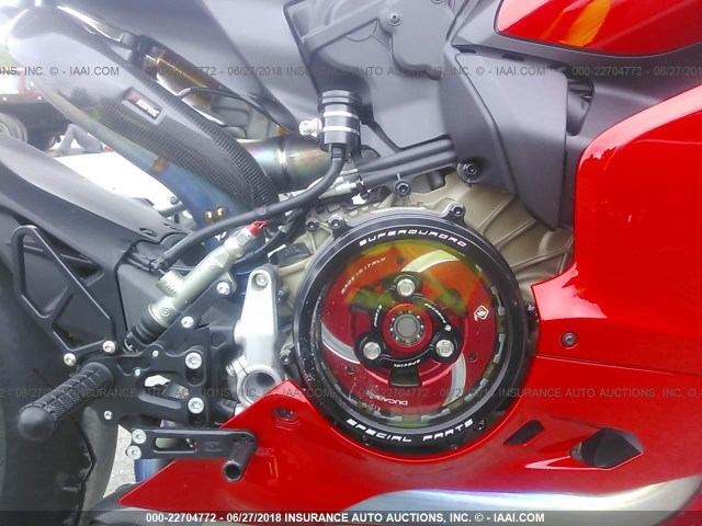 ZDM14BYW3GB003426 - 2016 DUCATI SUPERBIKE 1299 PANIGALE/S RED photo 8