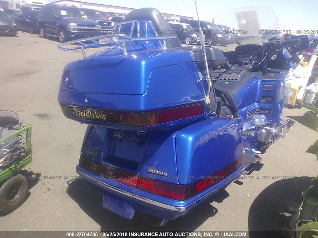 1HFSC2201TA802621 - 1996 HONDA GL1500 A/2 BLUE photo 4