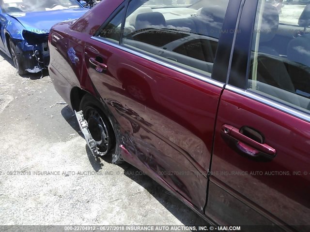 4T1BE32K53U154576 - 2003 TOYOTA CAMRY LE/XLE/SE წითელი ფოტო 6