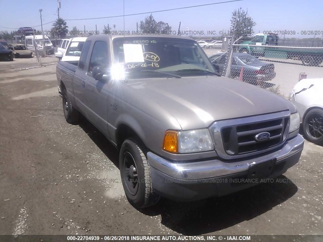 1FTYR14U84PA68734 - 2004 FORD RANGER SUPER CAB GOLD photo 1