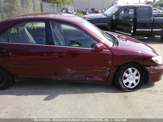 4T1BE32K44U378438 - 2004 TOYOTA CAMRY LE/XLE/SE 红色 照片 6