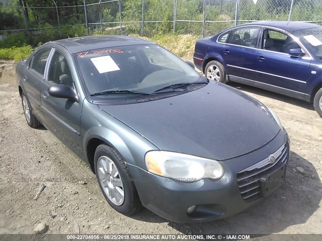 1C3AL66R44N227001 - 2004 CHRYSLER SEBRING LIMITED GRAY photo 1