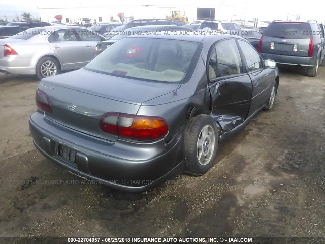 1G1NE52J23M627430 - 2003 CHEVROLET MALIBU LS 灰色 照片 4