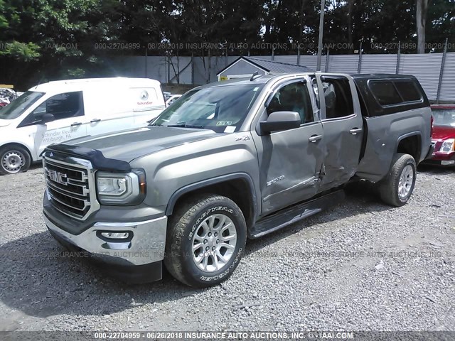 1GTV2MEC5HZ172476 - 2017 GMC SIERRA K1500 SLE TAN photo 2