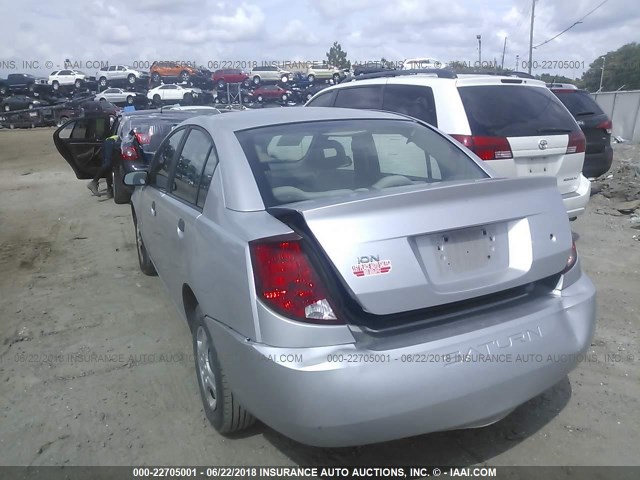 1G8AG52F65Z180712 - 2005 SATURN ION LEVEL 1 GRAY photo 6