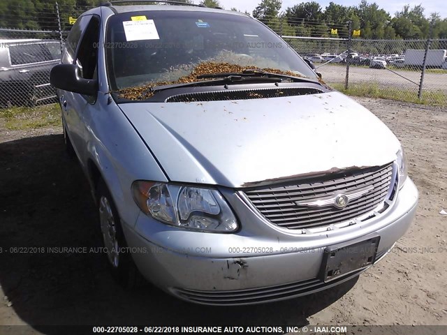 2C4GP44381R369296 - 2001 CHRYSLER TOWN & COUNTRY LX Light Blue photo 6