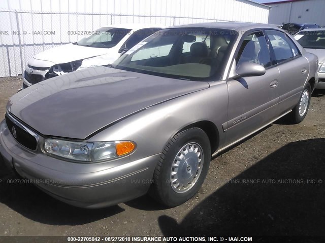 2G4WY55J6Y1235192 - 2000 BUICK CENTURY LIMITED/2000 GOLD photo 2