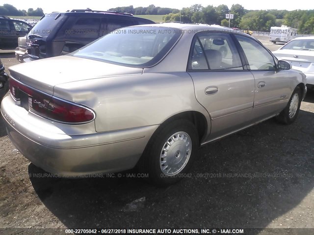 2G4WY55J6Y1235192 - 2000 BUICK CENTURY LIMITED/2000 GOLD photo 4