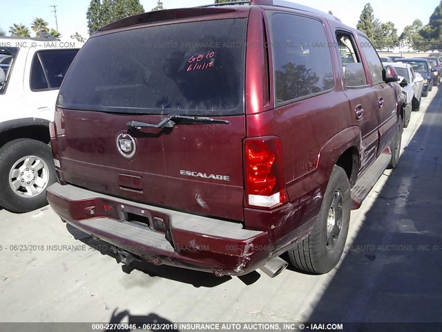 1GYEK63NX2R307498 - 2002 CADILLAC ESCALADE LUXURY ბურგუნდია ფოტო 4