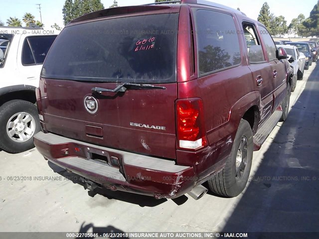 1GYEK63NX2R307498 - 2002 CADILLAC ESCALADE LUXURY BURGUNDY photo 4