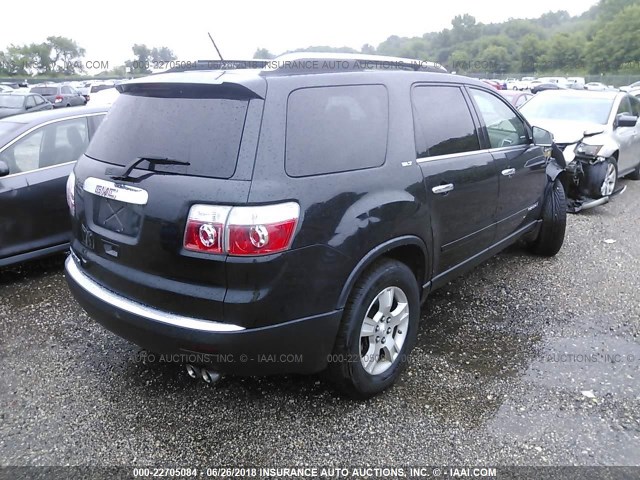1GKER23798J302798 - 2008 GMC ACADIA SLT-1 Negro foto 4
