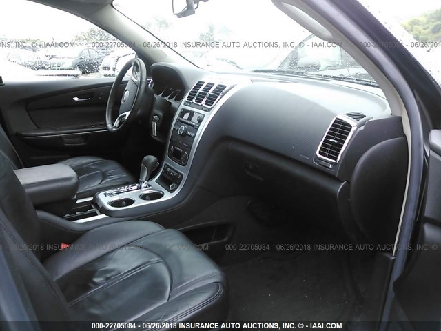 1GKER23798J302798 - 2008 GMC ACADIA SLT-1 Negro foto 5