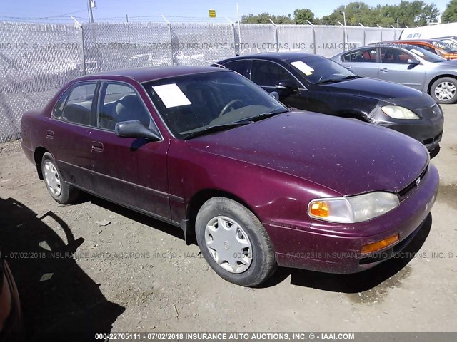 4T1BG12K8TU782694 - 1996 TOYOTA CAMRY DX/LE/XLE BURGUNDY photo 1