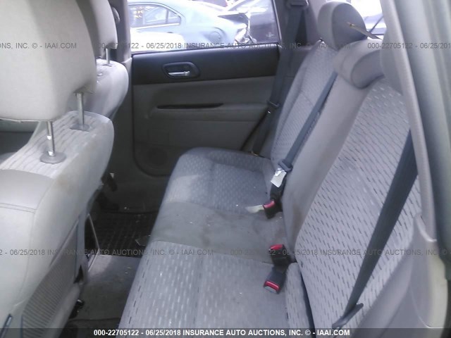 JF1SG65683H727855 - 2003 SUBARU FORESTER 2.5XS შავი ფოტო 8