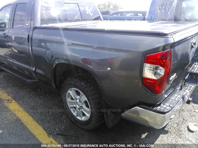 5TFUY5F14EX351452 - 2014 TOYOTA TUNDRA DOUBLE CAB SR/SR5 GRAY photo 3