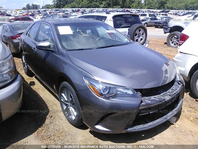 4T1BF1FK3HU400222 - 2017 TOYOTA CAMRY LE/XLE/SE/XSE ნაცრისფერი ფოტო 1